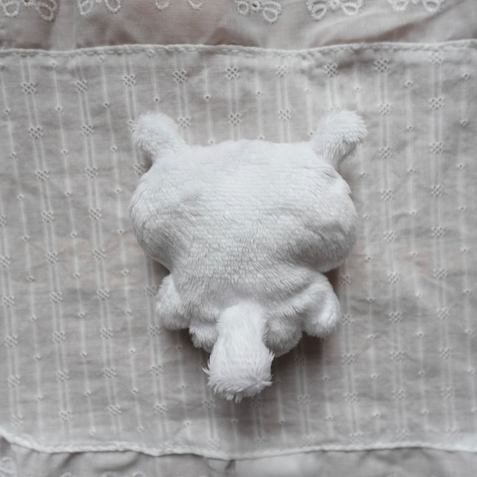 ぬいぐるみ ハンドメイド 起源種〈Origin〉ふわもち生物 ホワイト 自作