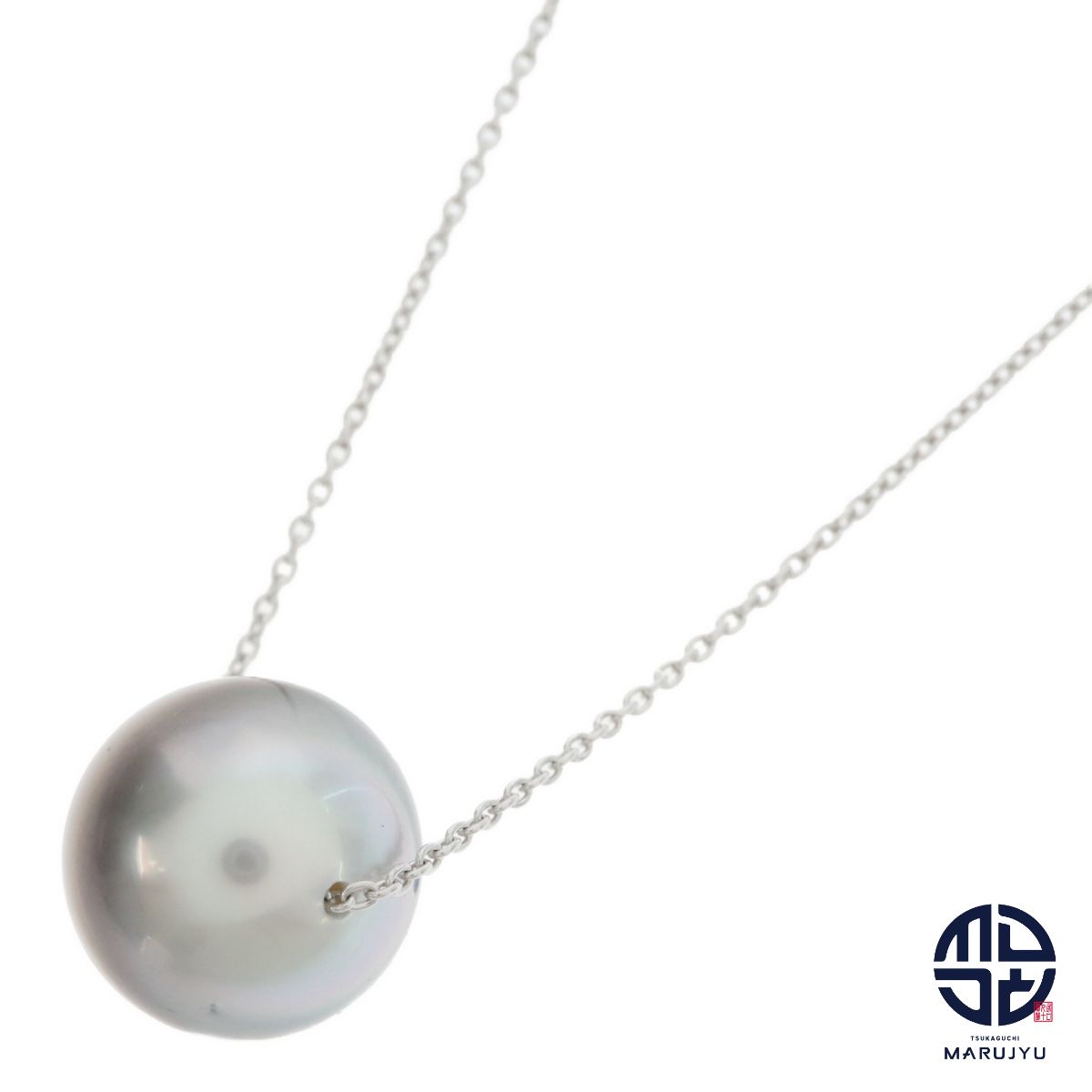 【15mmUP】 925 SILVER シルバー タヒチパール15.3mm 真珠 1P 一粒 ネックレス ジュエリー アクセサリー