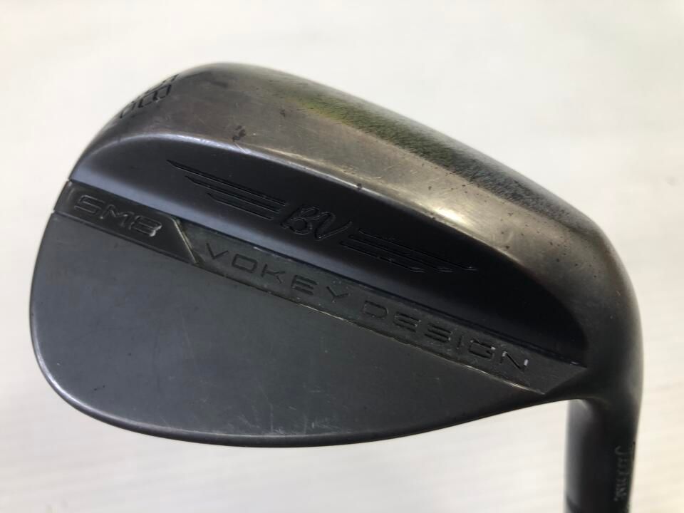 タイトリスト　ボーケイ SM8 JET BLACK　58度　ダイナミックゴールド　WEDGEフレックス　ウェッジ　中古　ゴルフドゥ！深谷店【最短即日発送】
