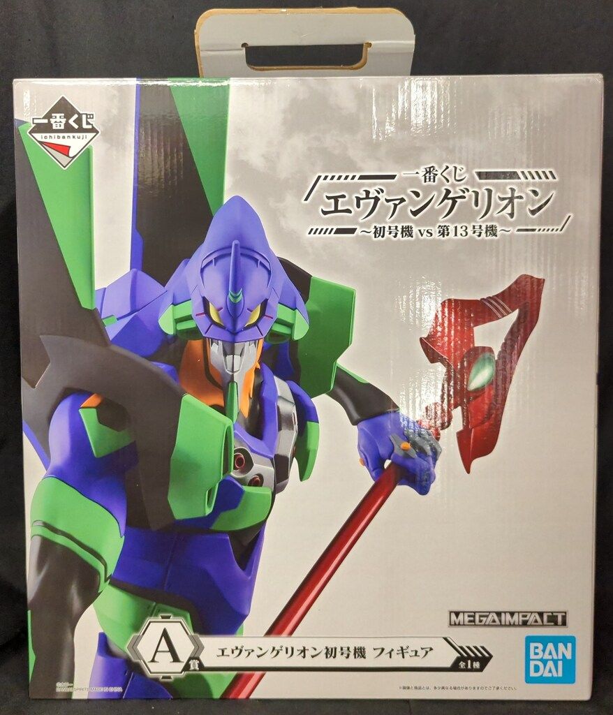 BANDAI SPIRITS 一番くじ エヴァンゲリオン 初号機vs第13号機 A賞 エヴァンゲリオン初号機 フィギュア MEGAIMPACT