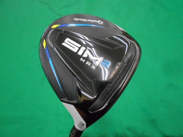 【中古】フェアウェイウッド テーラーメイド SIM2 MAX◆VANQUISH FW 6　ダイヤ3個◆X～TX相当◆15[8963]