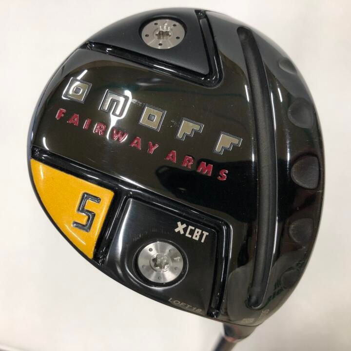 グローブライド　ONOFF FAIRWAY ARMS KURO 2022　18度　CBT:622F　Sフレックス　フェアウェイウッド　中古【最短即日発送】