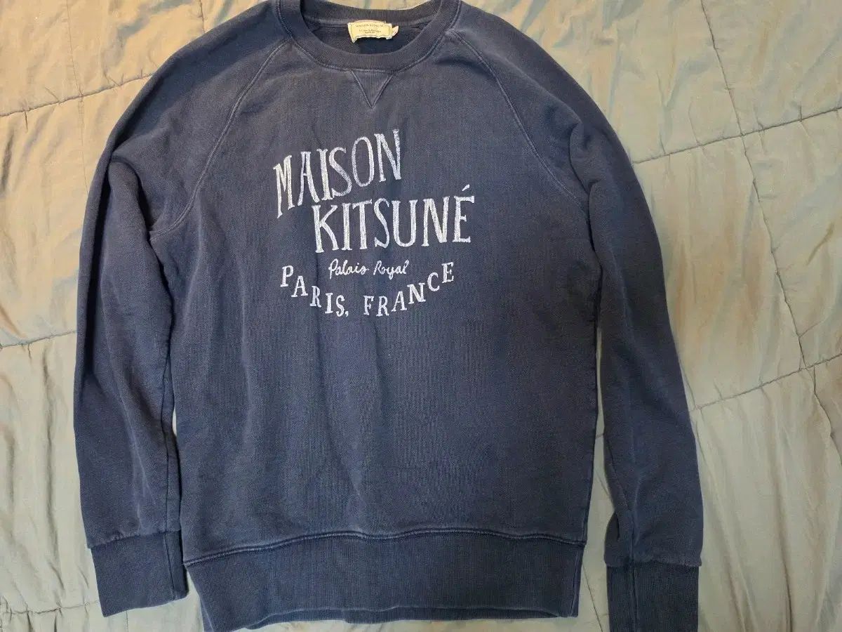 Maison Kitsuné メゾンキツネ スウェット ネイビー
