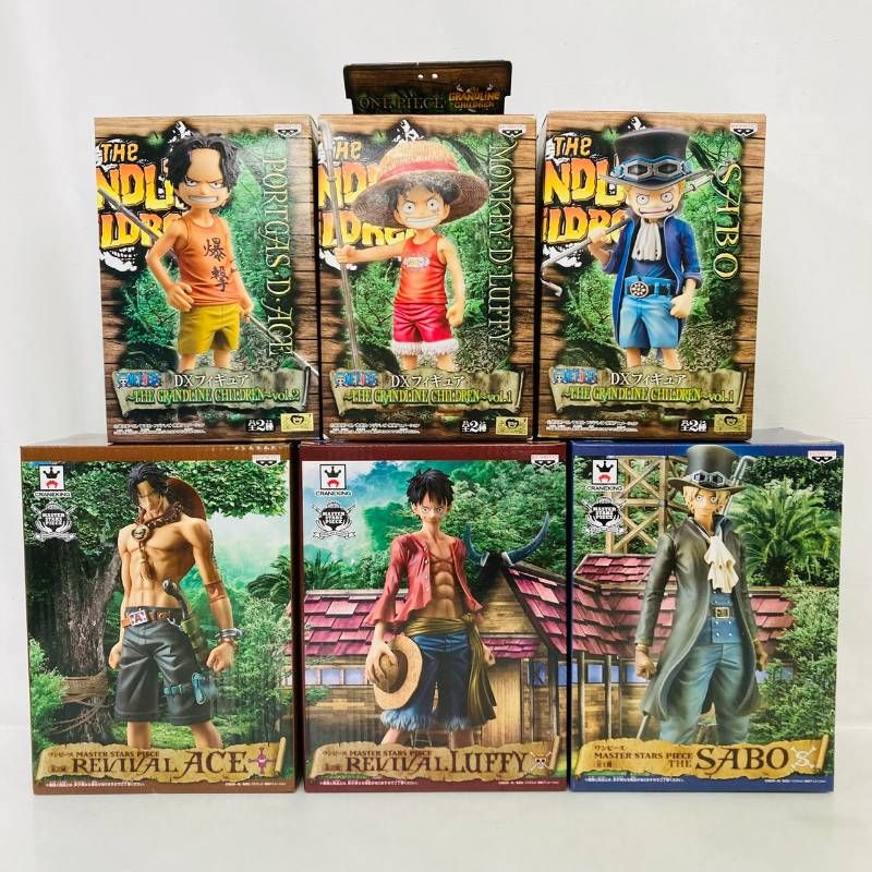 ワンピース ルフィ エース サボ プライズ フィギュア 6体 セット / DX