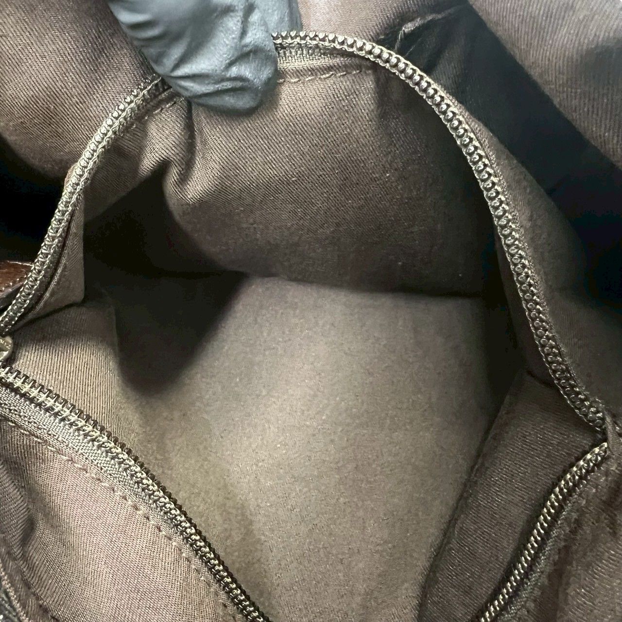 極 美品 GUCCI グッチ シェリーライン GG ロゴ 柄 キャンバス レザー