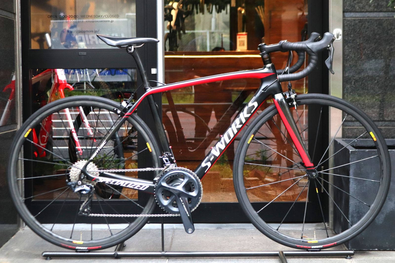 スペシャライズド SPECIALIZED ターマック S-WORKS TARMAC SL5 2016モデル 52サイズ シマノ アルテグラ R8000 11S カーボン ロードバイク 【東京南麻布店】