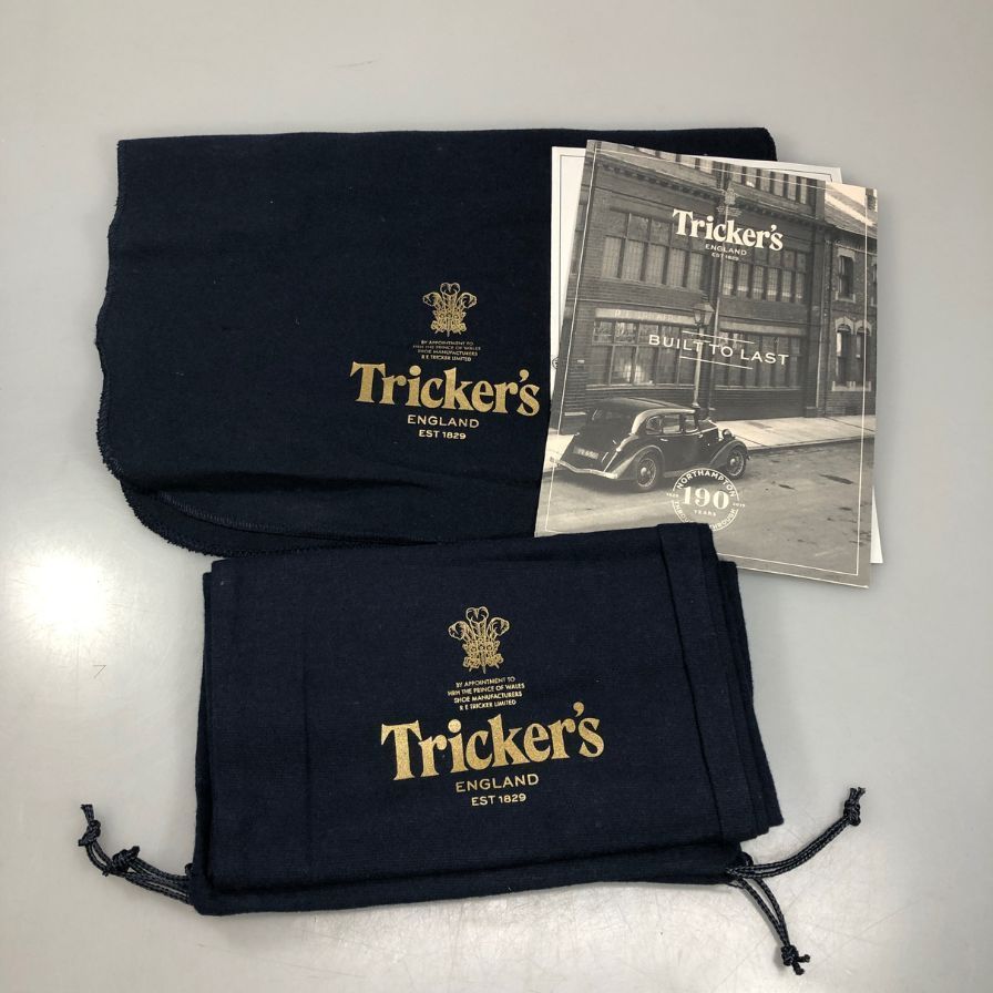トリッカーズ モーガン レザーシューズ ダブルモンク ストラップ W7867 ブラウン メンズ サイズ7 Tricker‘s MORGAN ブーツ 約25.5cm【LA】【中古】 トリッカーズ モーガン レザーシューズ ダブルモンク ストラップ W7867
