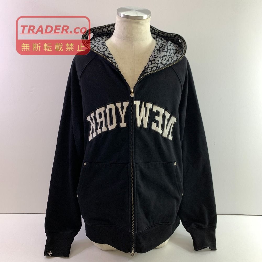 04w7238▽※【中古】STAR TEAM NEW YORK フルジップパーカーstarteam