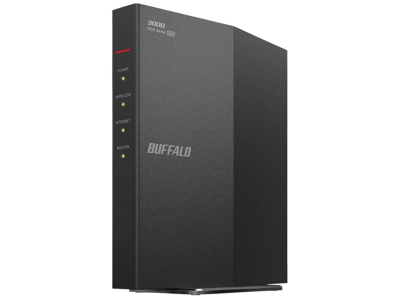 【新品・2営業日で発送】BUFFALO バッファロー WSR-3000AX4L 無線LAN親機 11ax／ac／n／a／g／b 2401+573Mbps(WSR-3000AX4L)