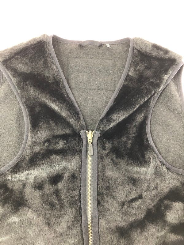 中古品】 BARBOUR バブアー REVERSIBLE FUR VEST リバーシブル ファー