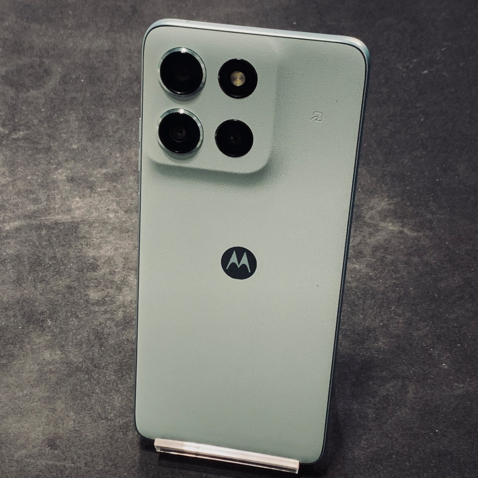 【美品】moto g66y 5G SIMロック解除済 128GB A501MO グレーミスト
