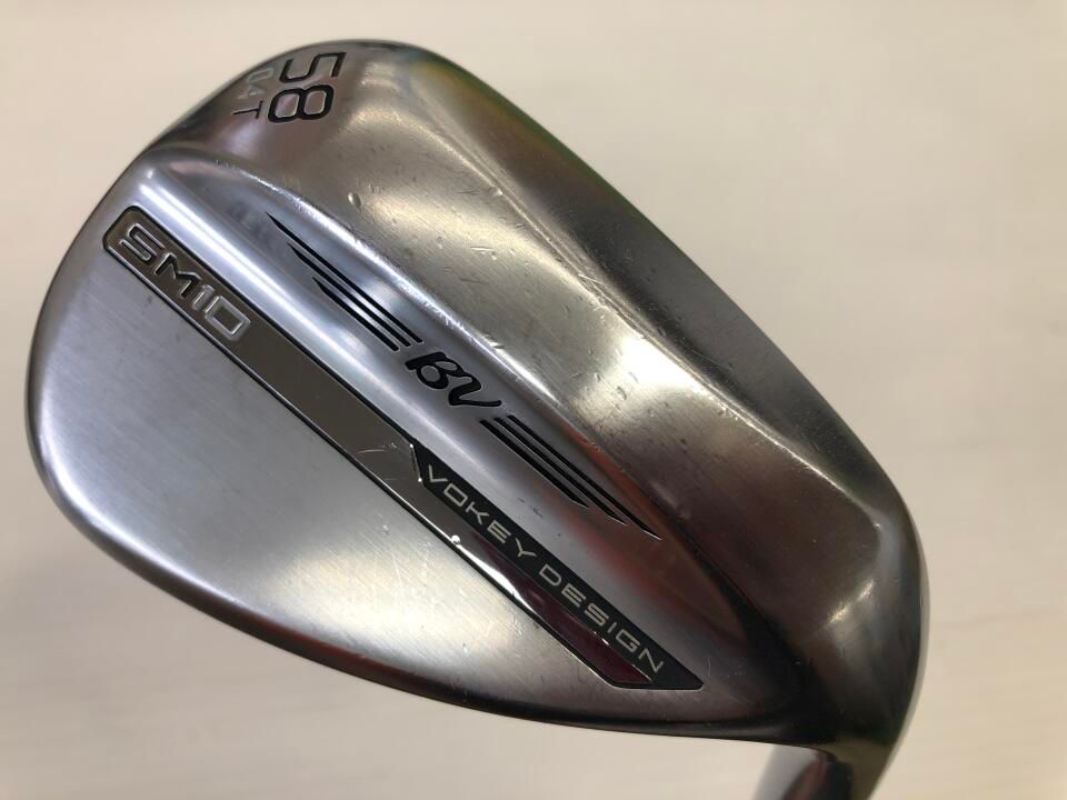 タイトリスト　VOKEY SM10 ツアークローム　58度　ダイナミックゴールド　WEDGEフレックス　ウェッジ　中古　ゴルフドゥ！深谷店【最短即日発送】