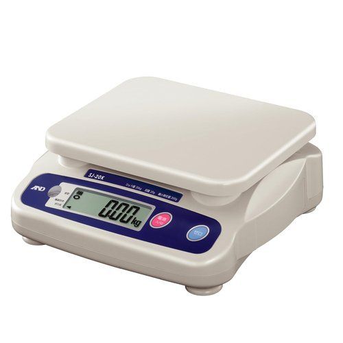 A&D 取引証明用 デジタルはかり SJ-20K ≪ひょう量:20kg 最小表示:0.02kg 使用範囲:0.2~20kg 皿寸法:230 W *190 D mm 検定付:使用地区制限なし≫
