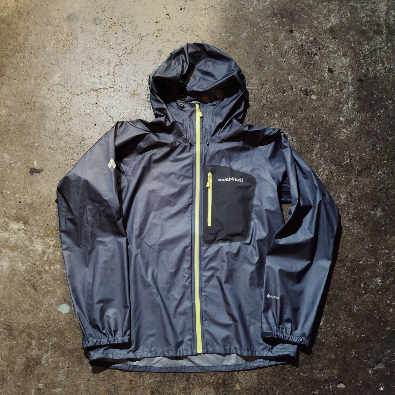 mont-bell ピークシェルジャケット マウンテンパーカー XL グレー 1128731 モンベル