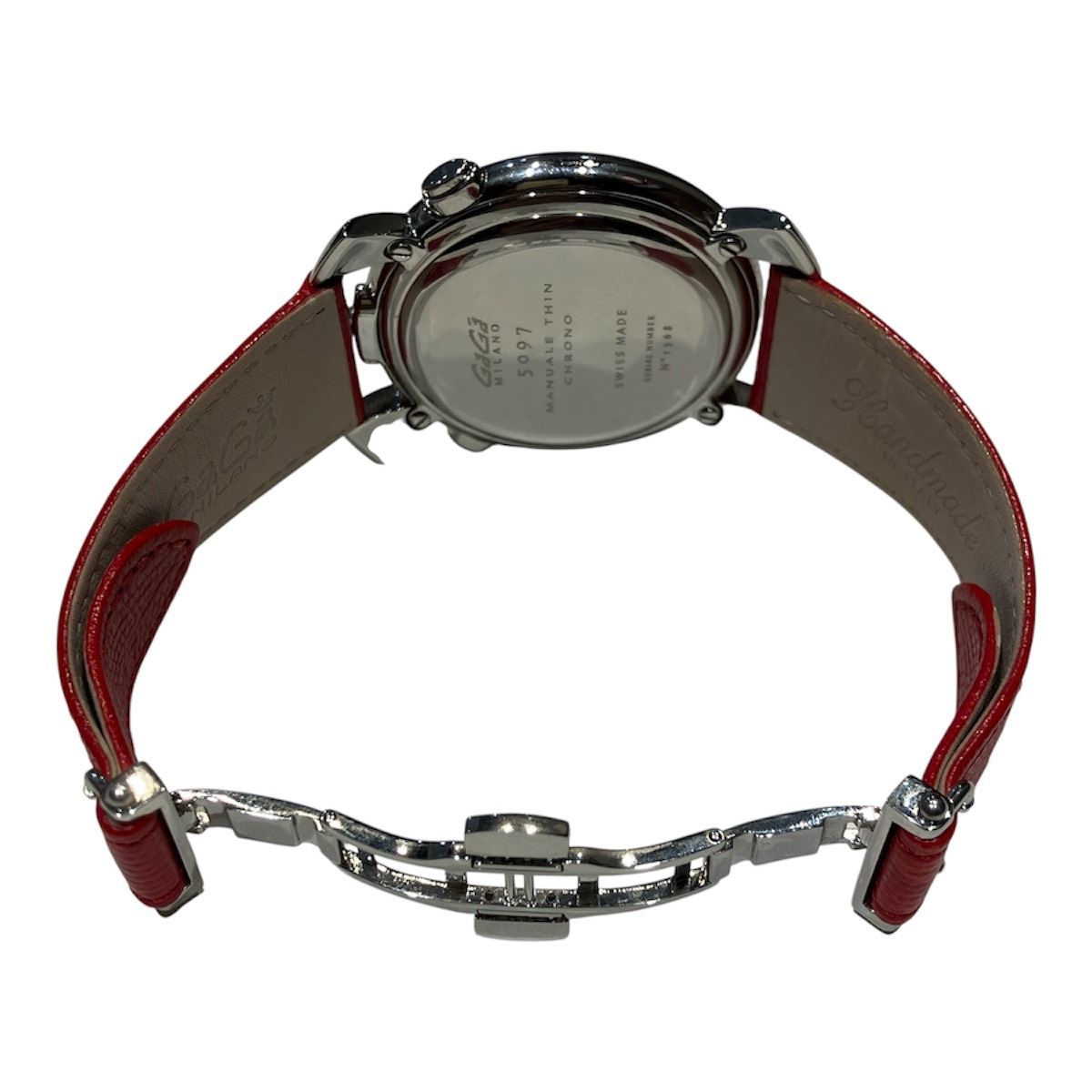 ガガ・ミラノ Gaga Milano マヌアーレ シン クロノ 46MM デイト クロノ
