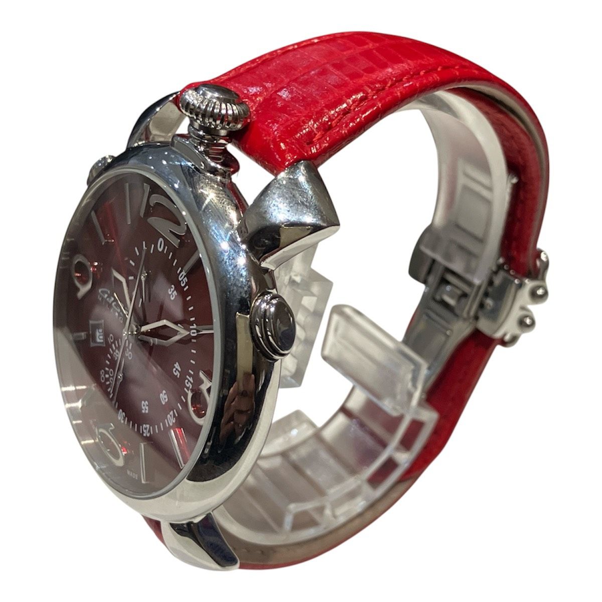 ガガ・ミラノ Gaga Milano マヌアーレ シン クロノ 46MM デイト クロノ