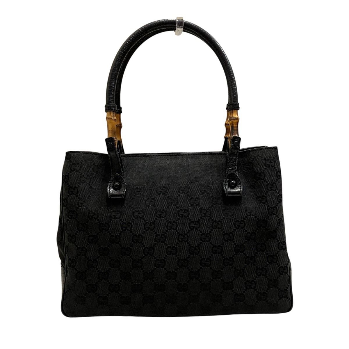 グッチ GUCCI GGキャンバス トートバッグ キャンバス バンブー 112526