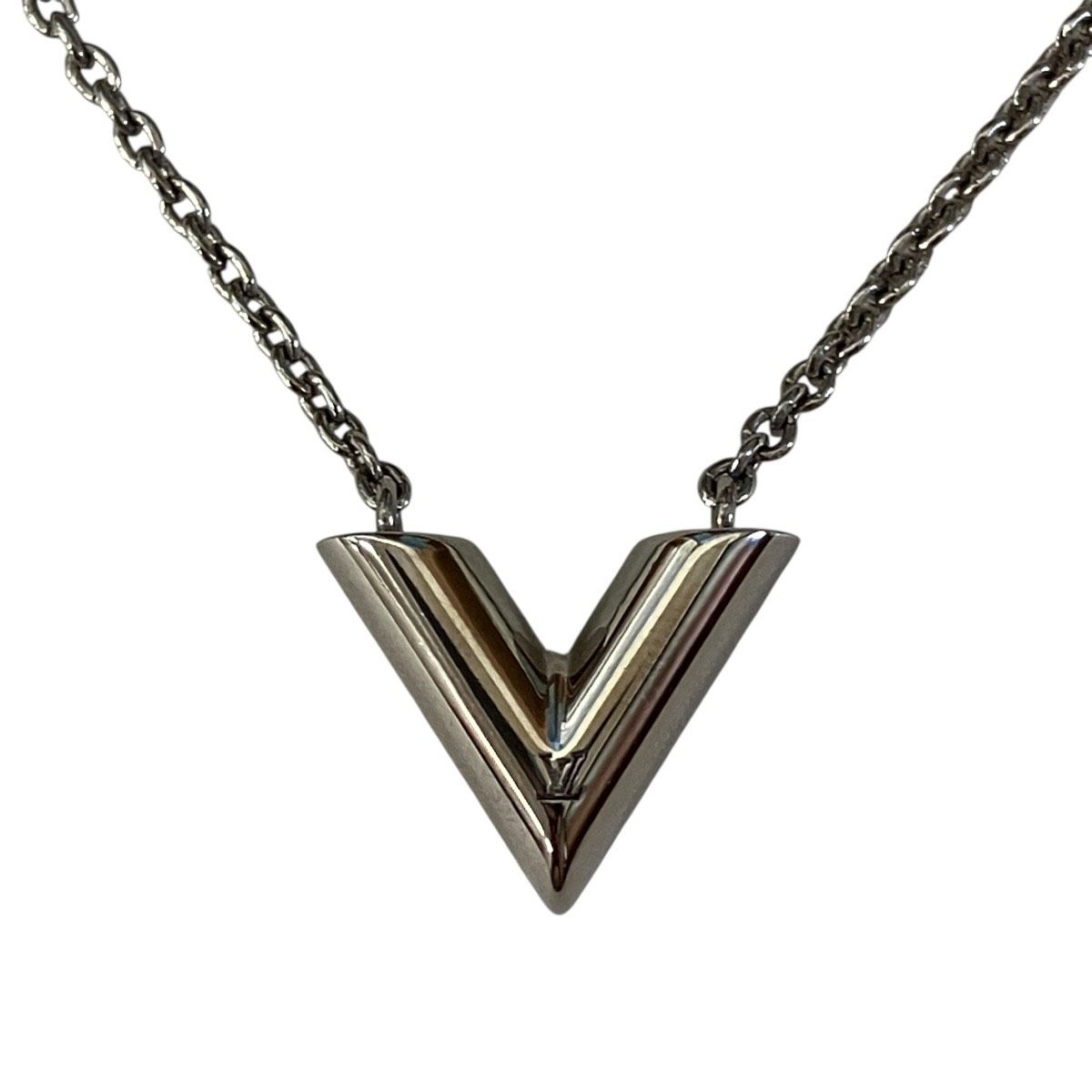 ルイ・ヴィトン LOUIS VUITTON エセンシャルV ネックレス　アクセサリー 総重量約9.2g 約41cm 真鍮 メタル M63197