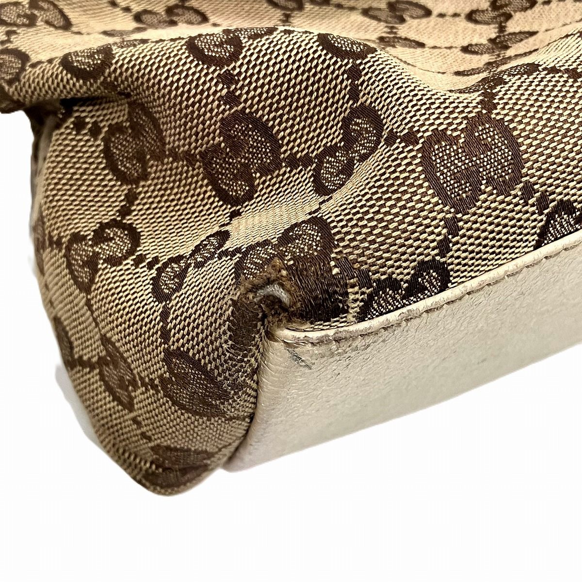 グッチ GUCCI GG トートバッグ キャンバス レザー 153009 レディース