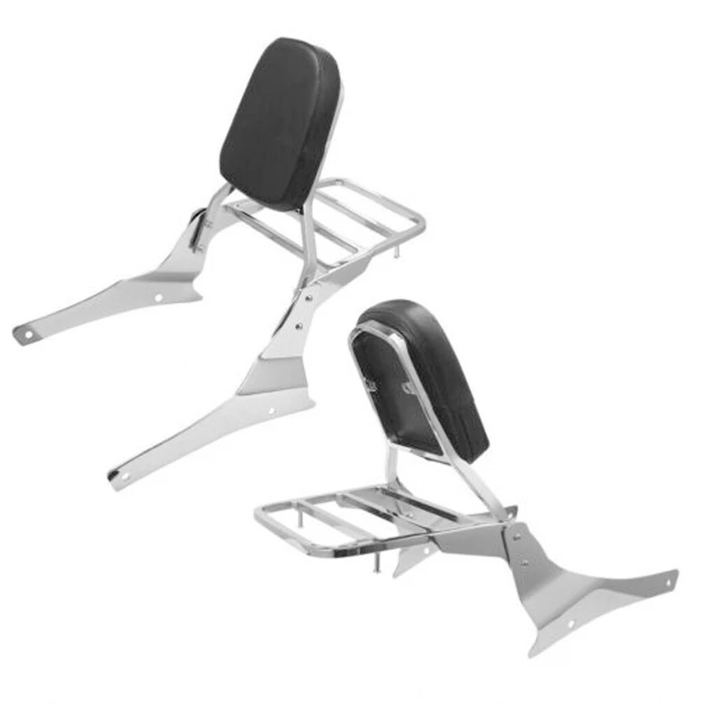 MOTORCYCLE REAR SISSY BAR BACKREST RACK VOLUSIA VL800 BOULEVARD M50 C50 2005-2011