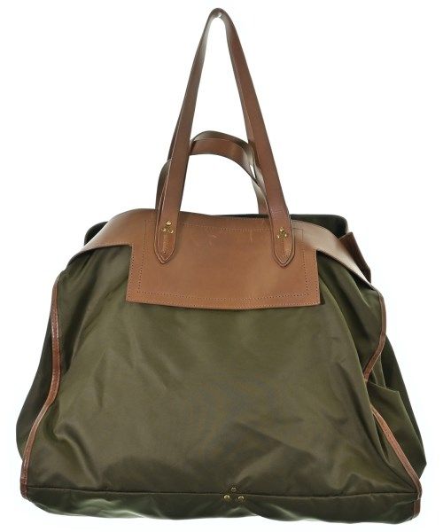 JEROME DREYFUSS ジェローム　ドレイフュス トートバッグ  カーキ 【古着】【中古】【送料無料】 JEROME DREYFUSS トートバッグ メンズ 【古着】【中古】【送料無料