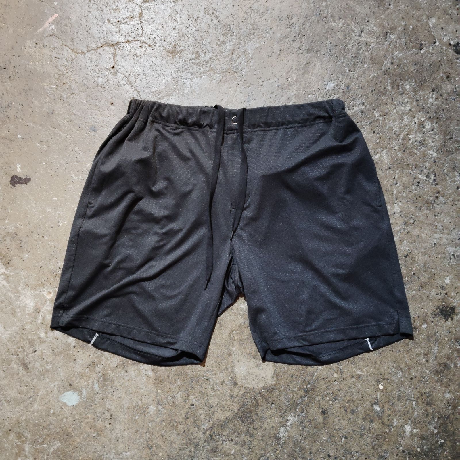 REFLECTION ハーフパンツ ラインデザイン L ブラック リフレクション