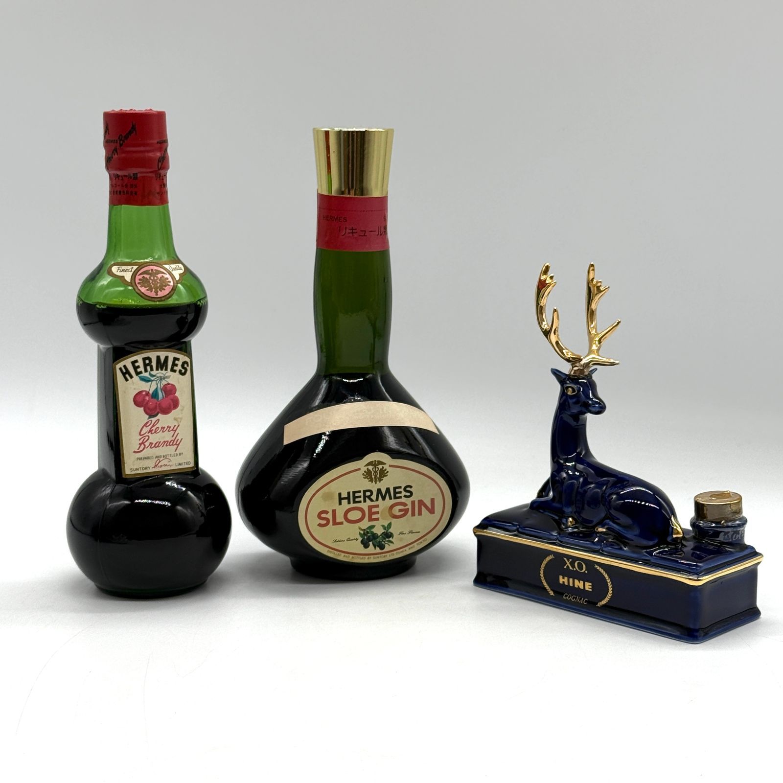 【未開封品】古酒 ミニボトル 3点セット サントリー XOコニャック バラ売り不可 コレクション