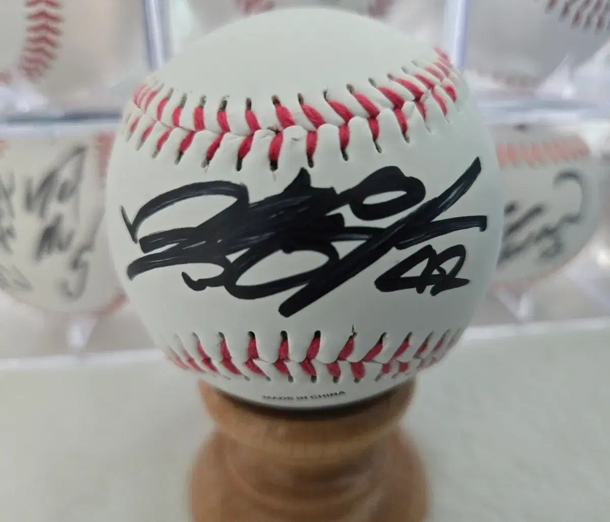 ジウォン サインボール SSG LANDERS ムン・スンウォン選手 様 サインボール - メルカリ