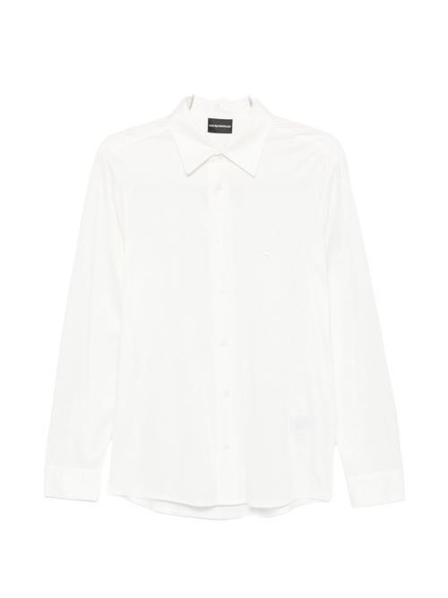 EMPORIO ARMANI コットンブレンドシャツ 送料無料
