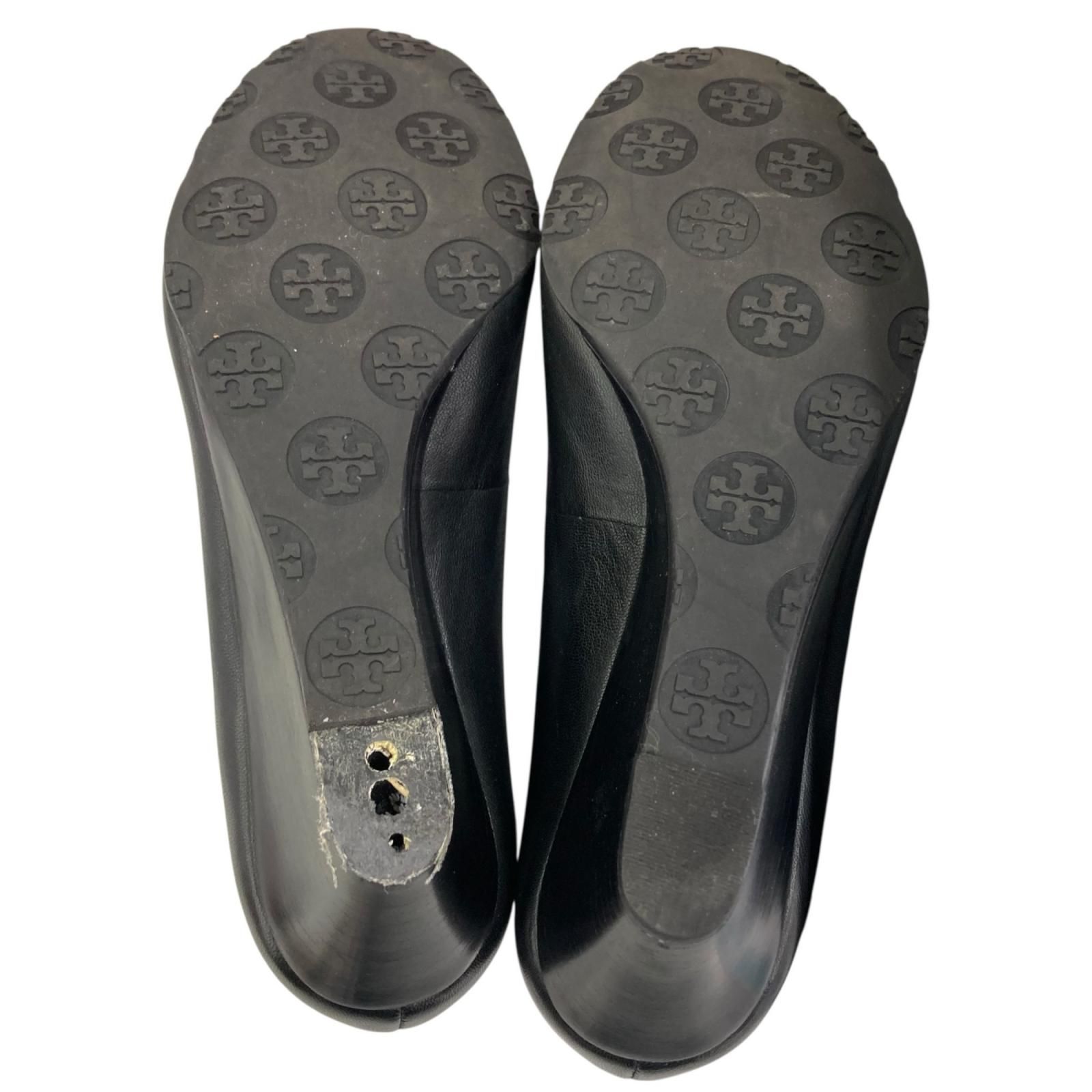 186005 現状品 Tory Burch トリーバーチ パンプス 24cm ブラック
