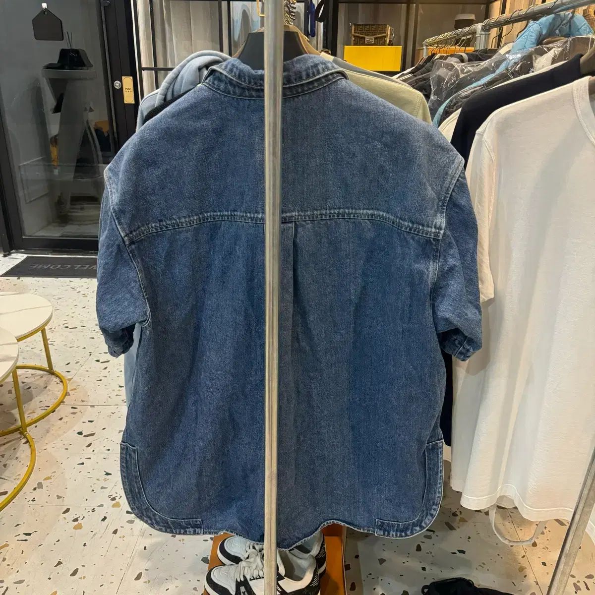 正規品 / 50 size 23ss ウーヨンミ (WOOYOUNGMI) WYM デニム 半袖 