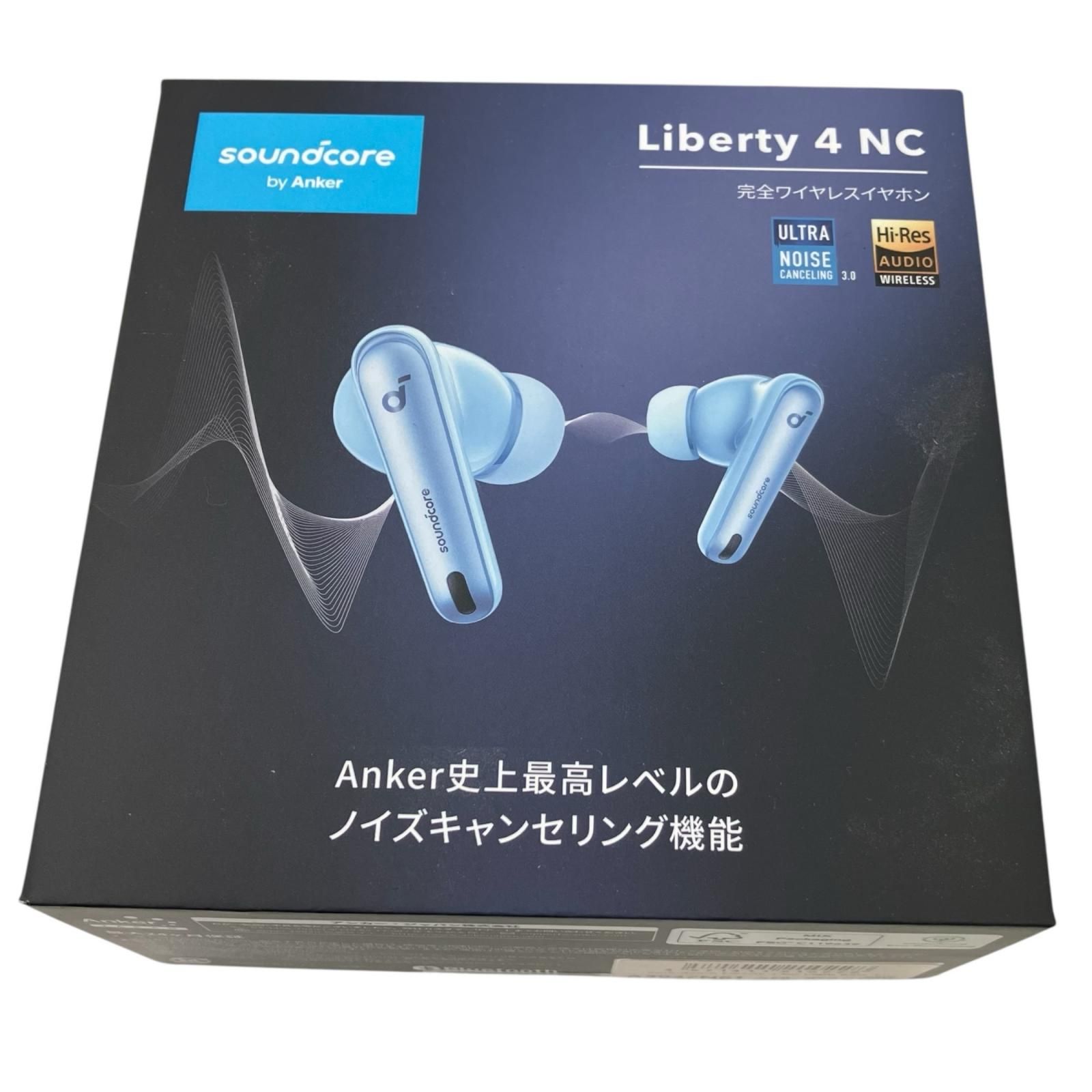 186000 通電確認のみ Anker アンカー Soundcore Liberty 4 NC ブルー 186000 通電確認のみ Anker アンカー Soundcore Liberty 4 NC ブルー