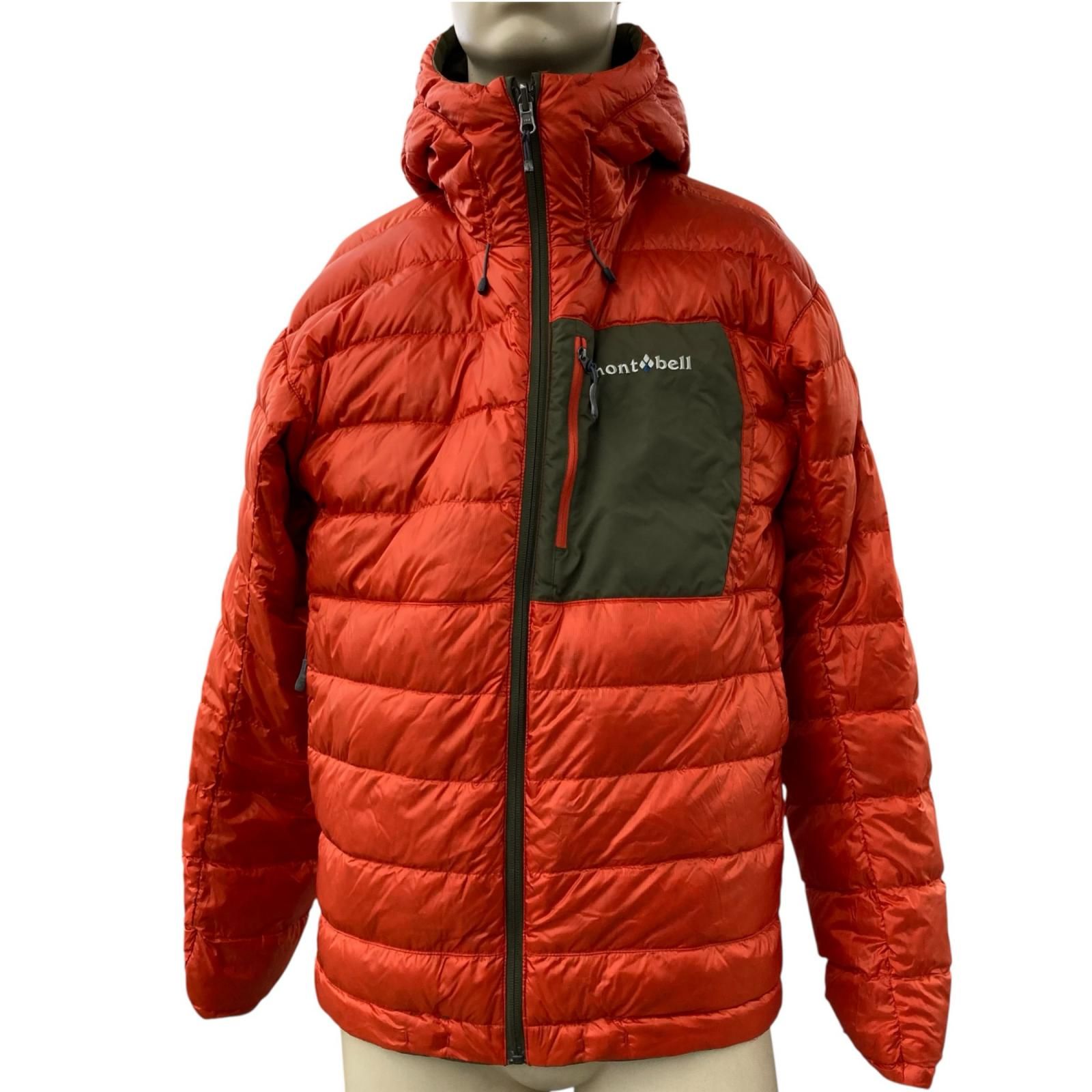 モンベル コロラドパーカ カーキ✖️オレンジMen’s XL 186000 mont-bell モンベル コロラドパーカ リバーシブルダウン M