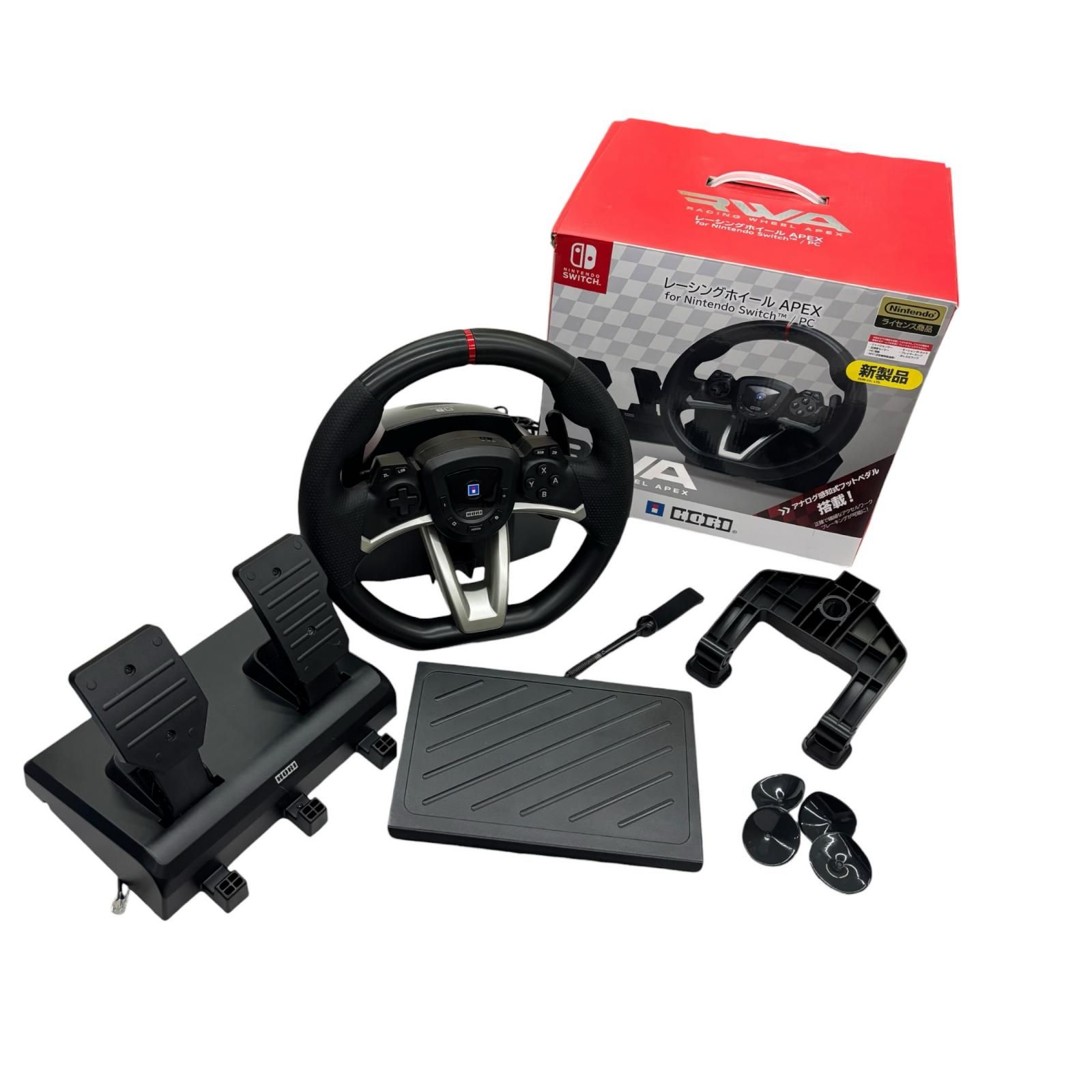 199990 動作未確認 HORI RWA レーシングホイール APEX for Switch PC