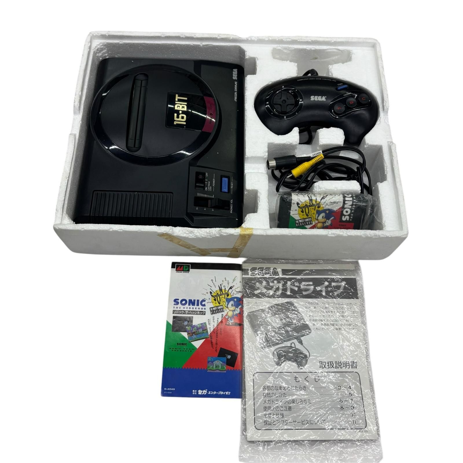 199990 動作未確認 SEGA セガ メガドライブ +1 ソニック HAA-2510