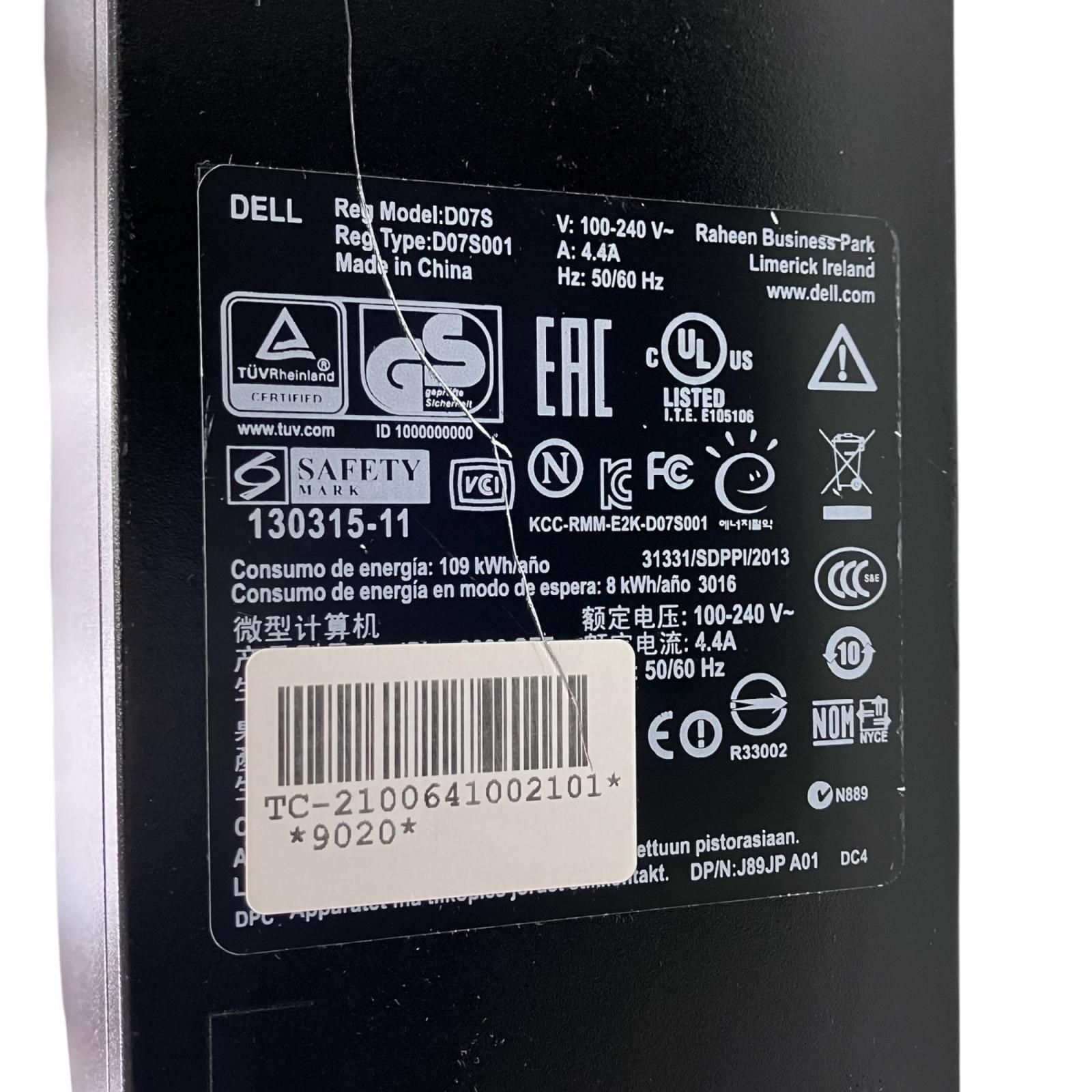 動作未確認 DELL Optiplex 9020 デスクトップPC - メルカリ