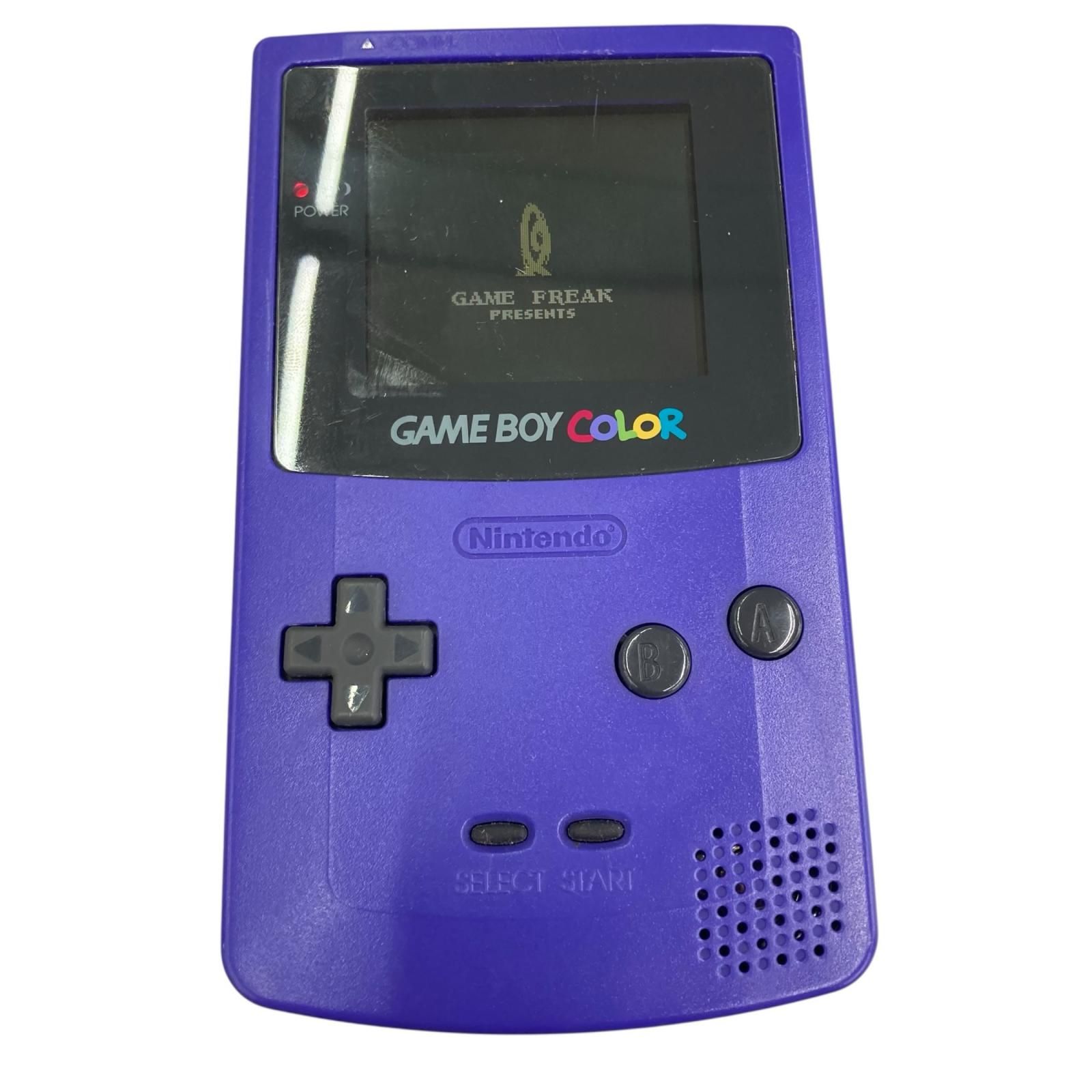 186000 Nintendo 任天堂 ニンテンドウ ゲームボーイカラー CGB-001 パープル