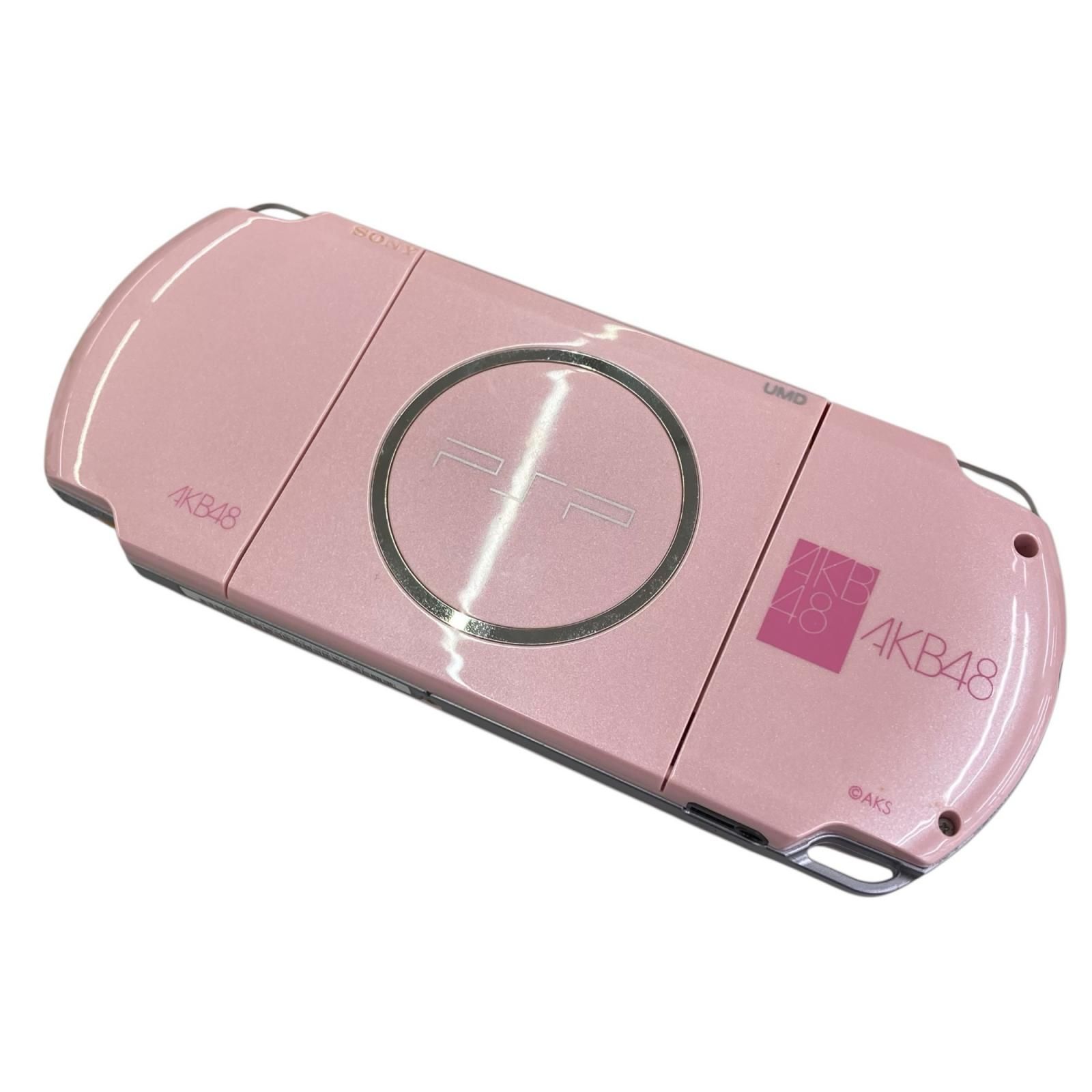 186000 動作確認済み その他ゲーム PSP-3000 AKB48 ロッサムピンク 限定モデル