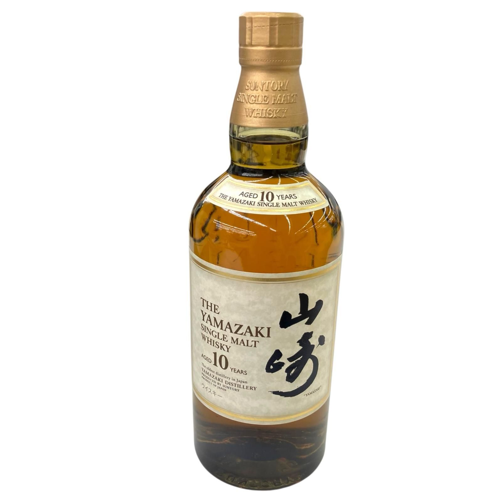 サントリー　山﨑10年　750ml 40% 未開栓 サントリー山崎10年 700ml 新品未開封 - メルカリ
