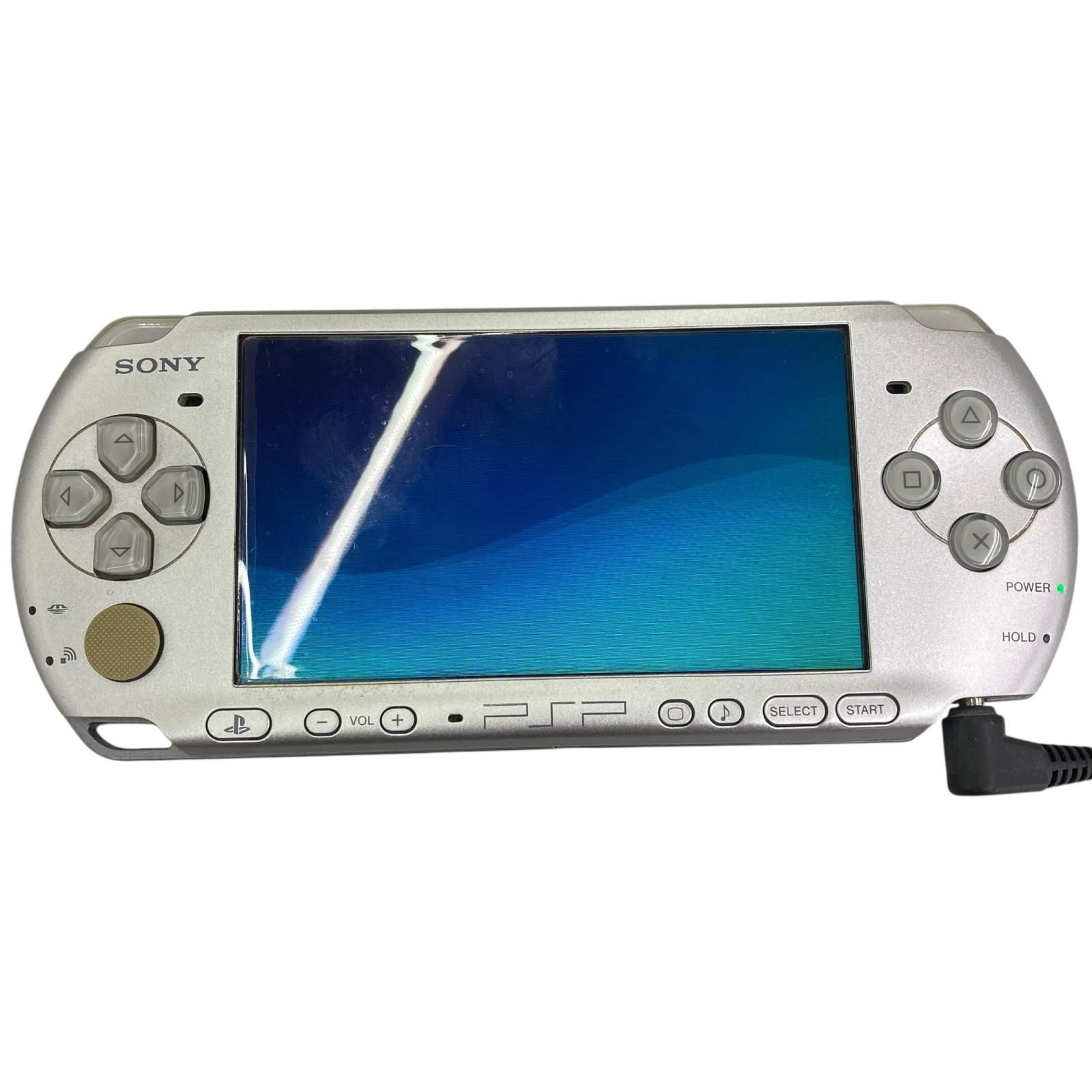 186000 動作確認済み SONY ソニー プレイステーション・ポータブル PSP-3000 シルバー
