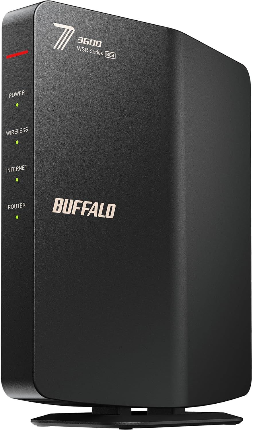 BUFFALO Wi-Fi 7 ルーター WSR3600BE4P/NBK ++924591