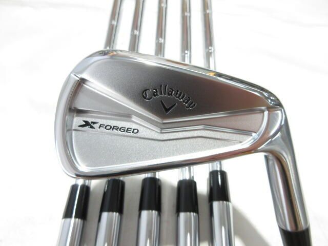 キャロウェイ　X FORGED 2024　ダイナミックゴールド MID 115　S200フレックス　アイアンセット　中古　ゴルフドゥ！甲府バイパス店【最短即日発送】