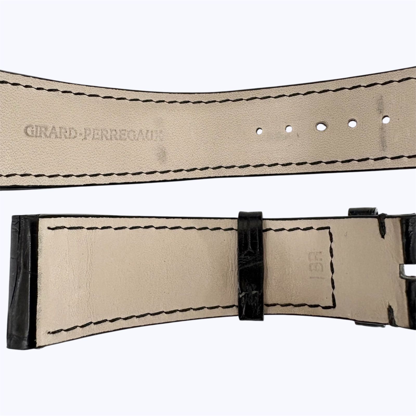 中古品】時計バンド GIRARD-PERREGAUX ジラールペルゴ 純正24mm