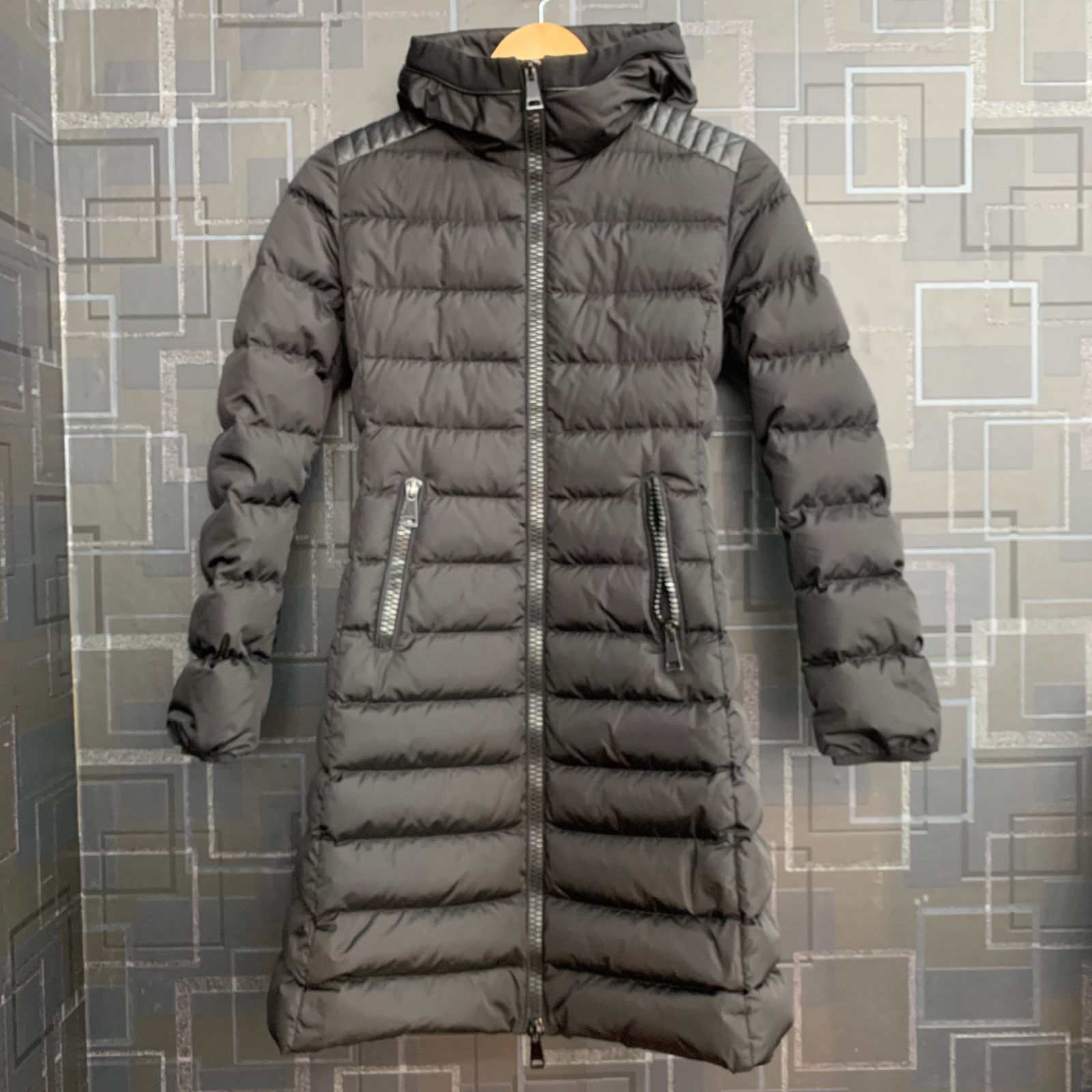 正規品】モンクレール TALEVE ダウンコート ブラック サイズ0 18AW