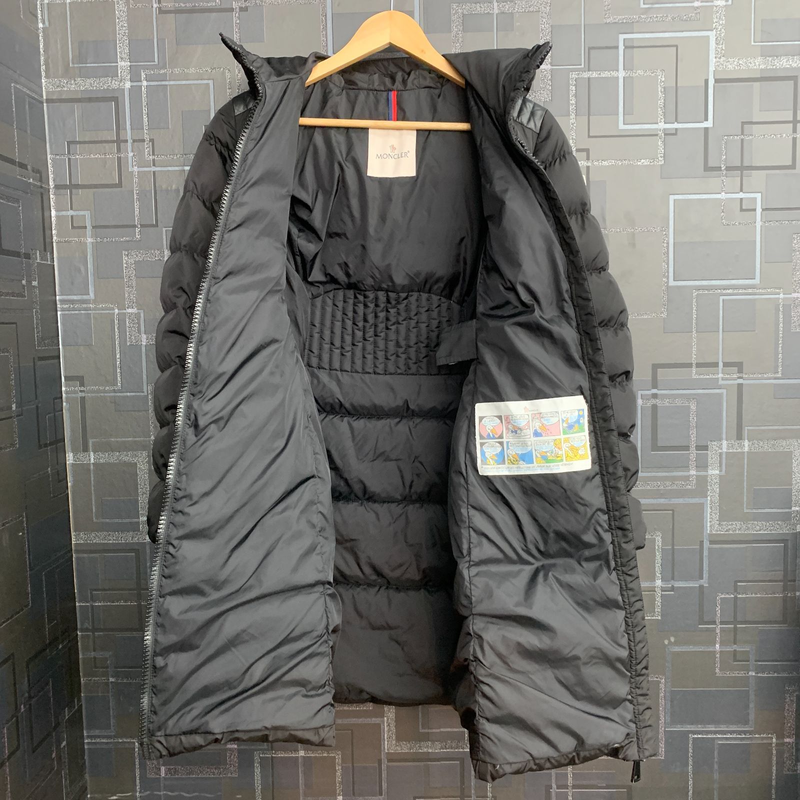 正規品】モンクレール TALEVE ダウンコート ブラック サイズ0 18AW 