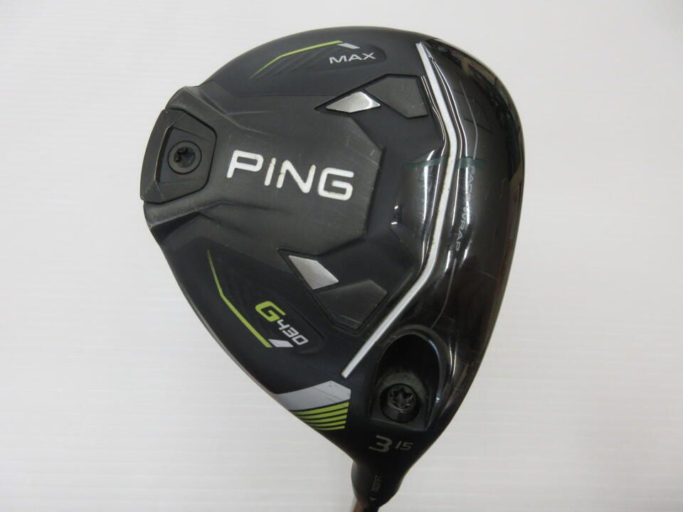 ピン　G430 MAX　15度　TOUR 65　Rフレックス　フェアウェイウッド　中古　ゴルフドゥ！南風原店【最短即日発送】