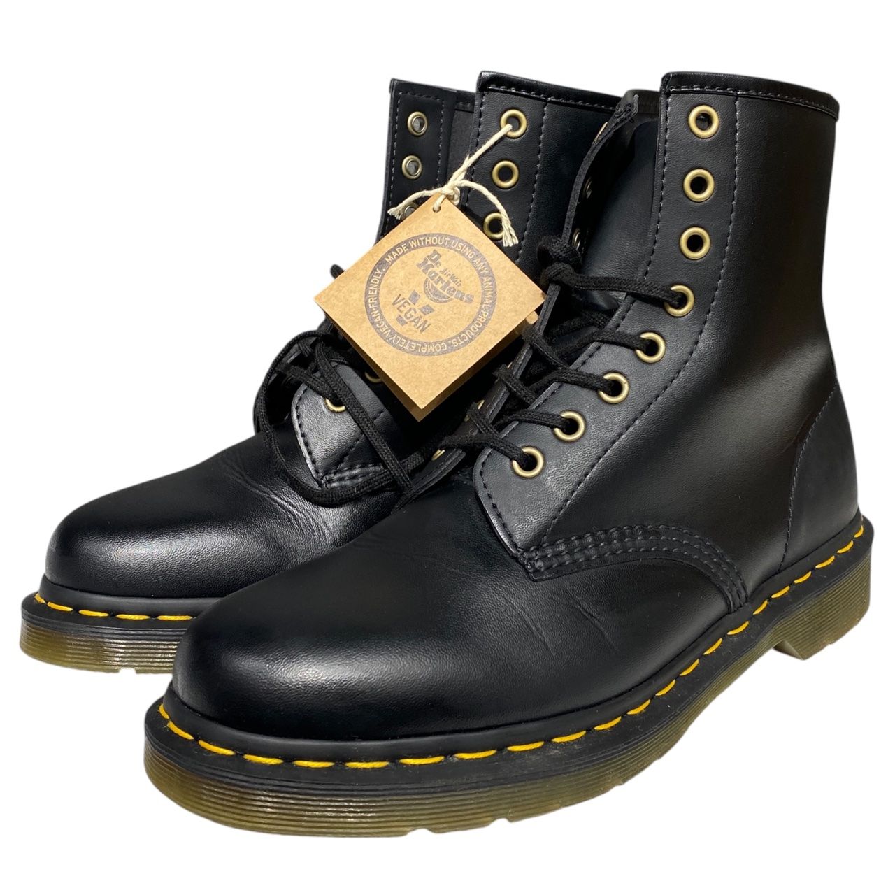 ☆ドクターマーチン メンズ 1460 ヴィーガンレザー ブーツ 8ホール 14045001 27cm 未使用 Dr.Martens