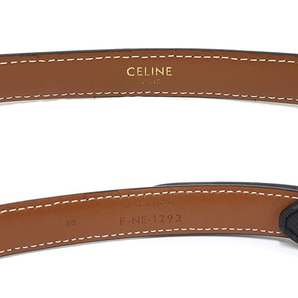 セリーヌ CELINE トリオンフ ベルト 18MM トリオンフキャンバス カーフ