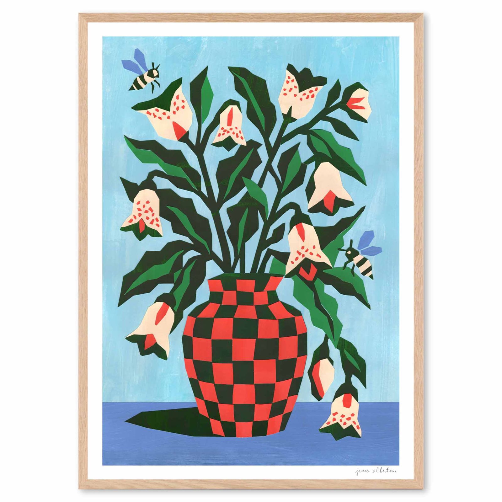 The Poster Club アートポスター 50×70cm Inner Garden ポスタークラブ 北欧雑貨 デンマーク製/124x17594-50x70 10,175円