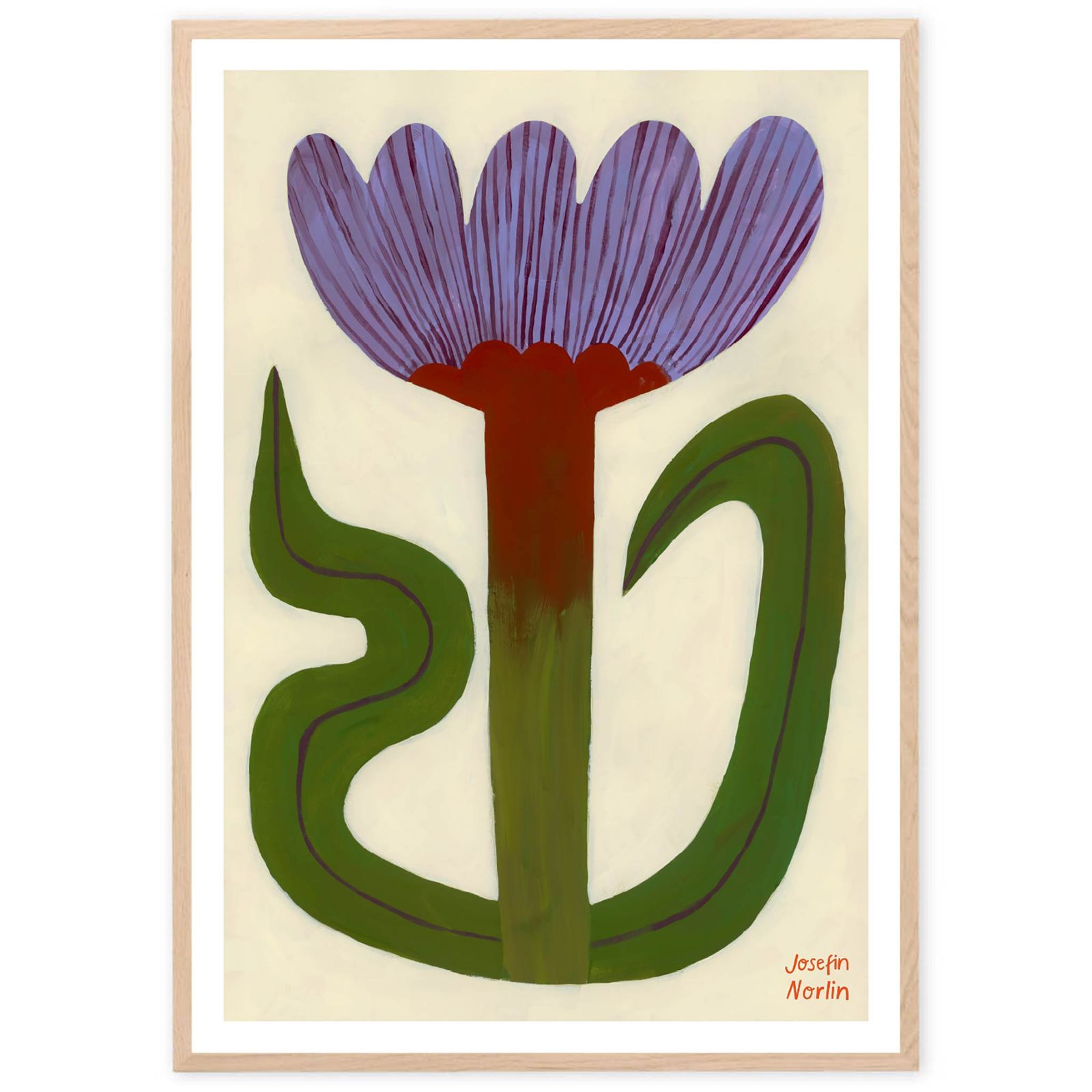 The Poster Club アートポスター 70×100cm Jazzy Flower ポスタークラブ 北欧雑貨/124x17803-70x100 17,094円